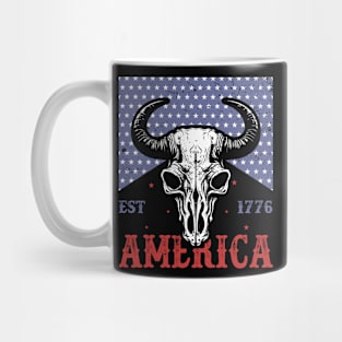 Western Fourth of July 4th of july Gift For Men Women fan Mug